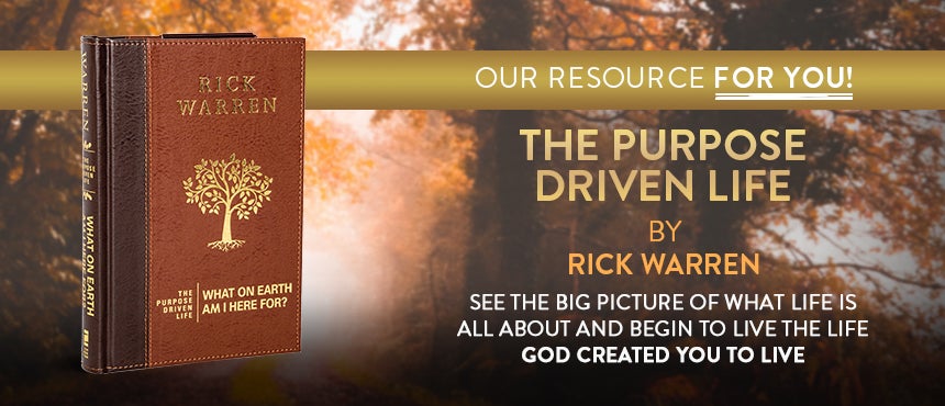 The Purpose Driven Life - Rick Warren (English) – G12 Resources