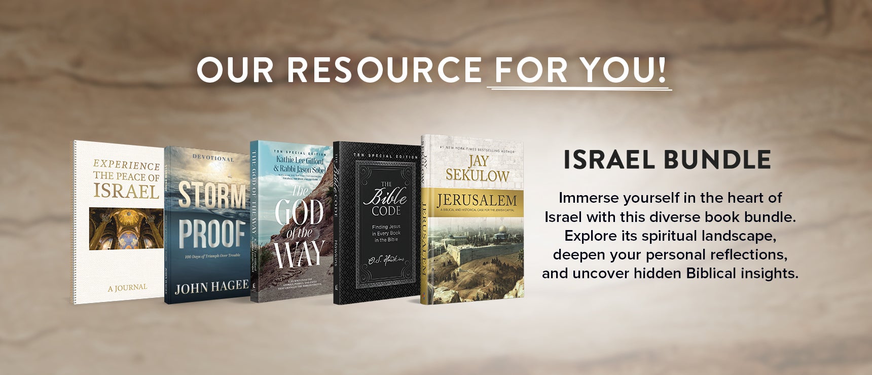 Israel Bundle on TBN Israel Bundle on TBN