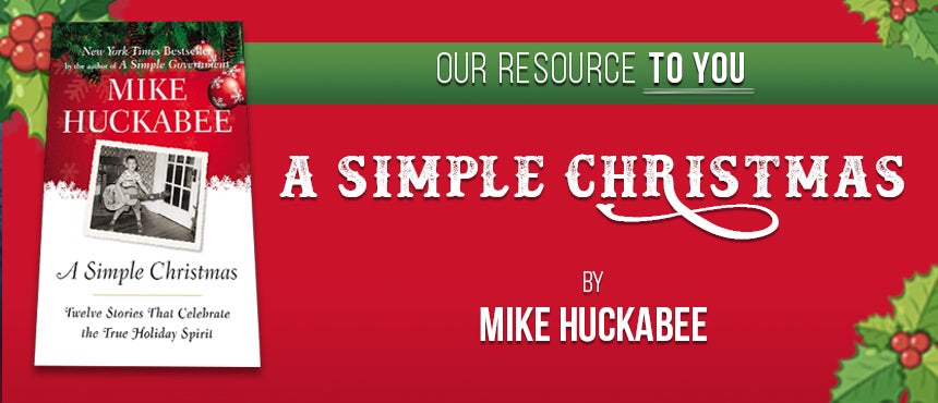 Gov. Mike Huckabee’s A Simple Christmas on TBN